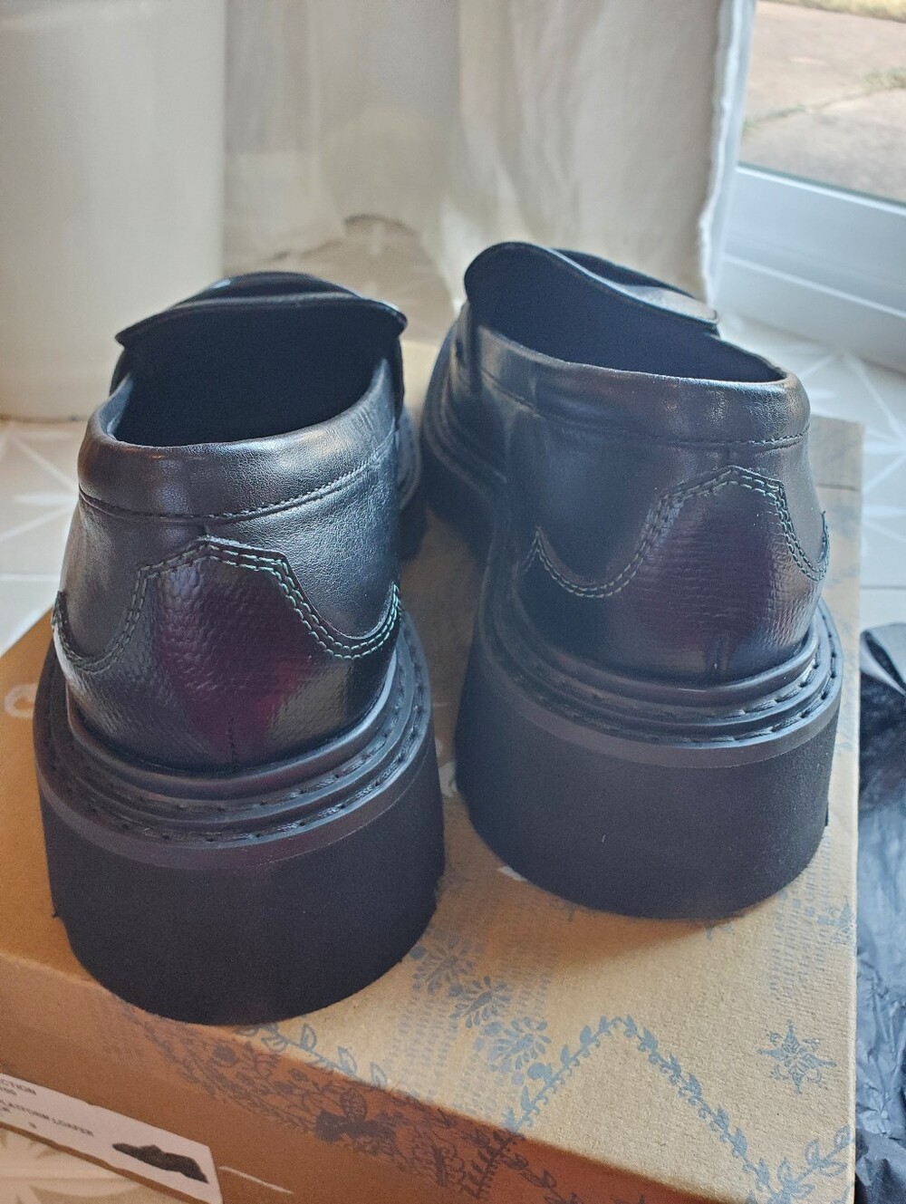 Free People Women's Black Darci Platform Loafer-NEW-size 9 - Picture 5 of 8